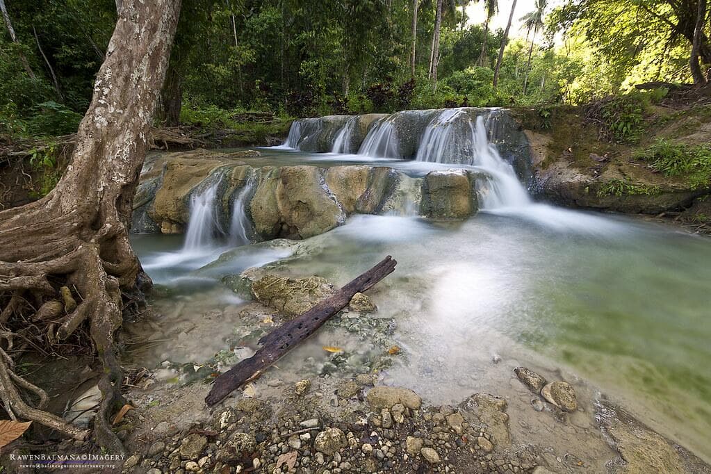 Panas Falls in New Corella, Davao del Norte