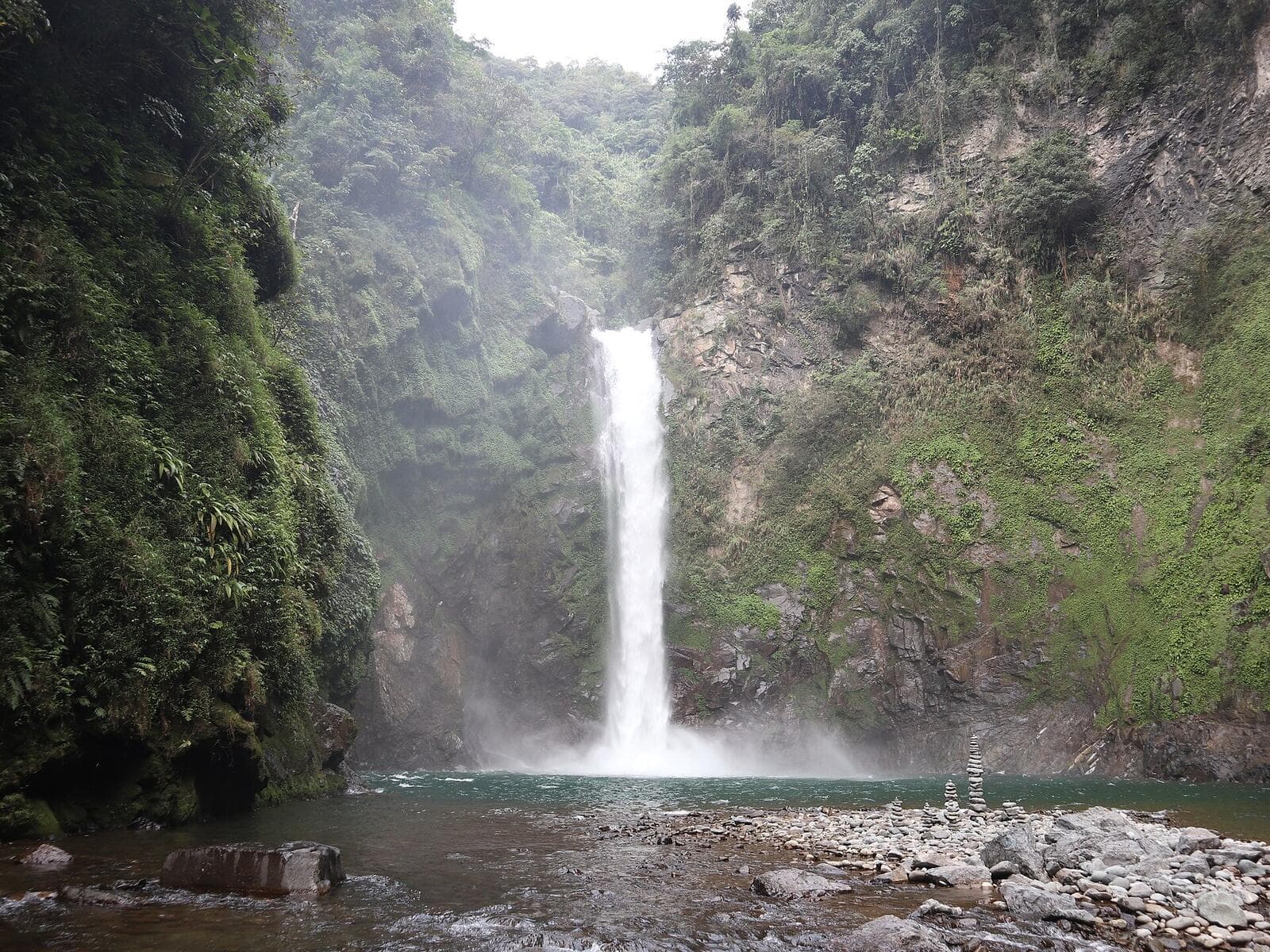 Tappiya Falls in Banaue, Ifugao