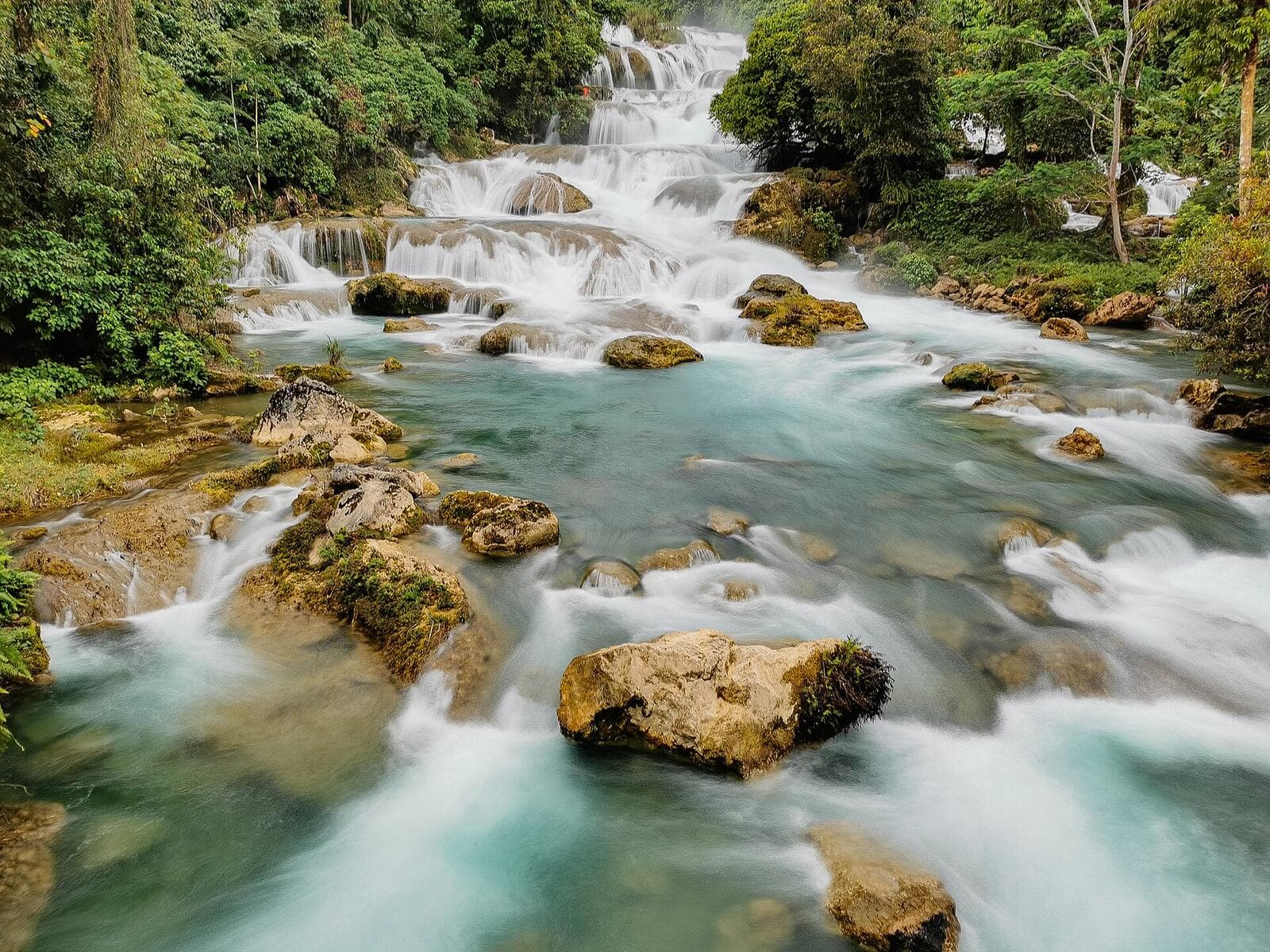 Aliwagwag Falls in Cateel, Davao Oriental