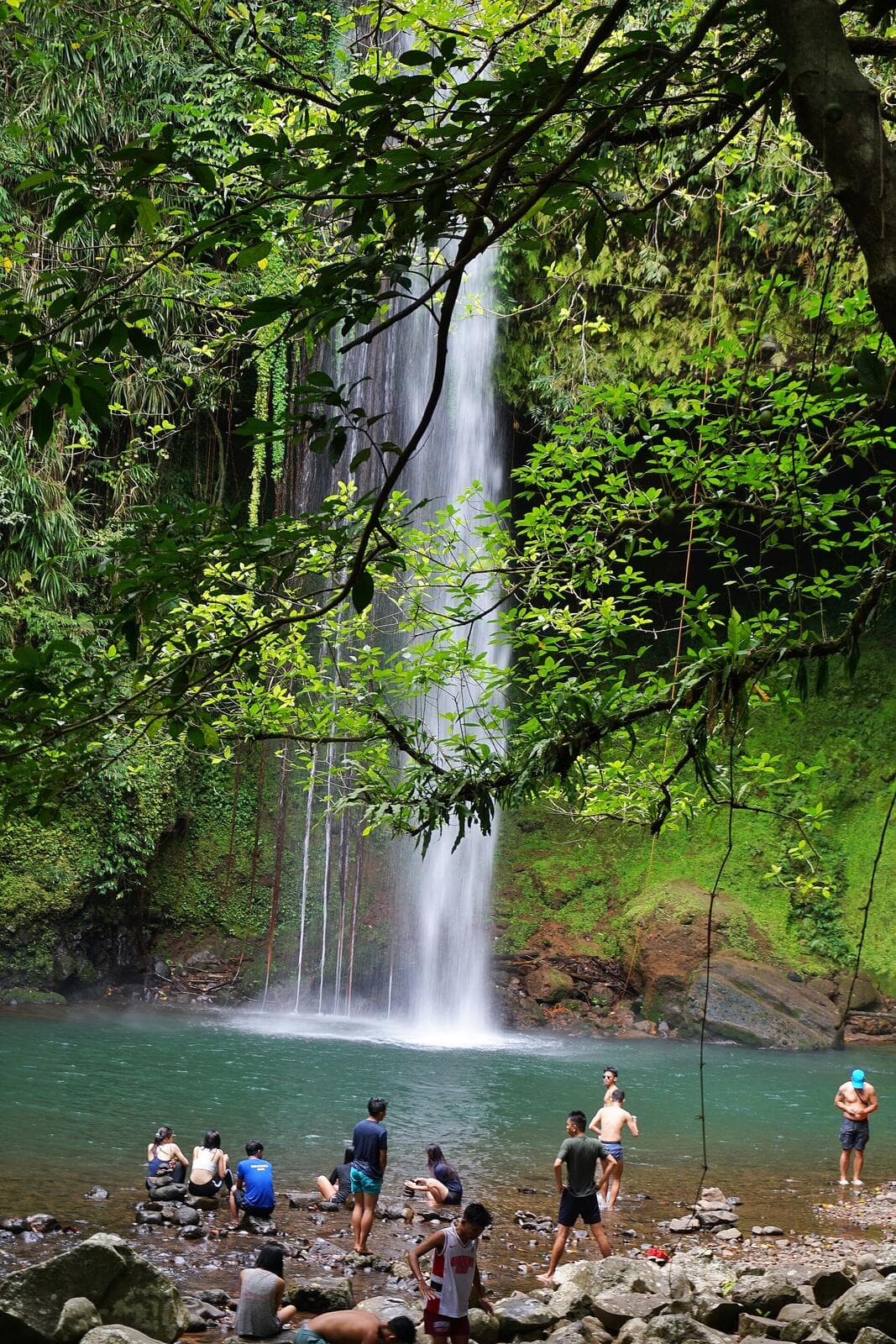 Buruwisan Falls in Siniloan, Laguna