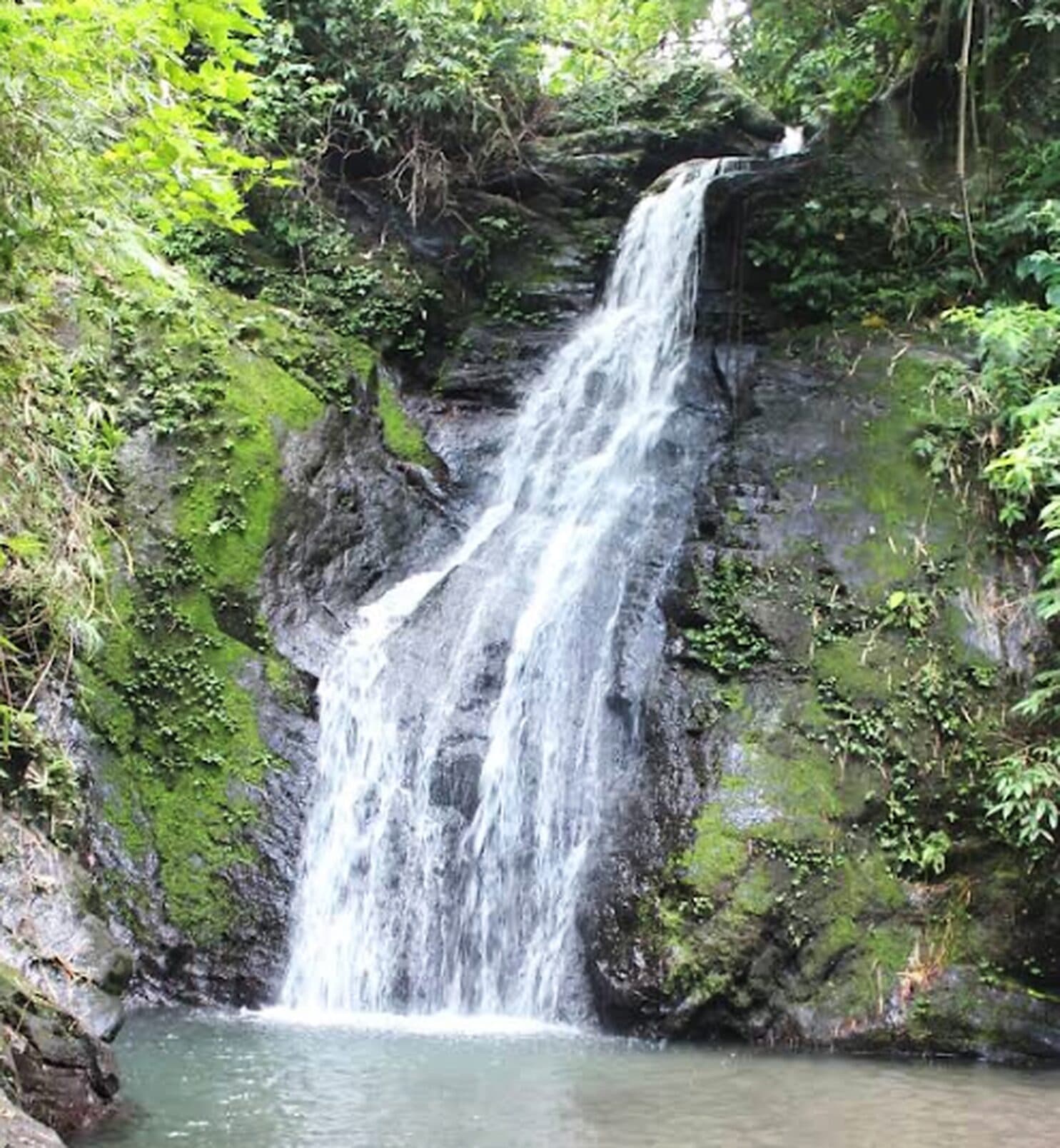 Busay Falls in Malilipot, Albay