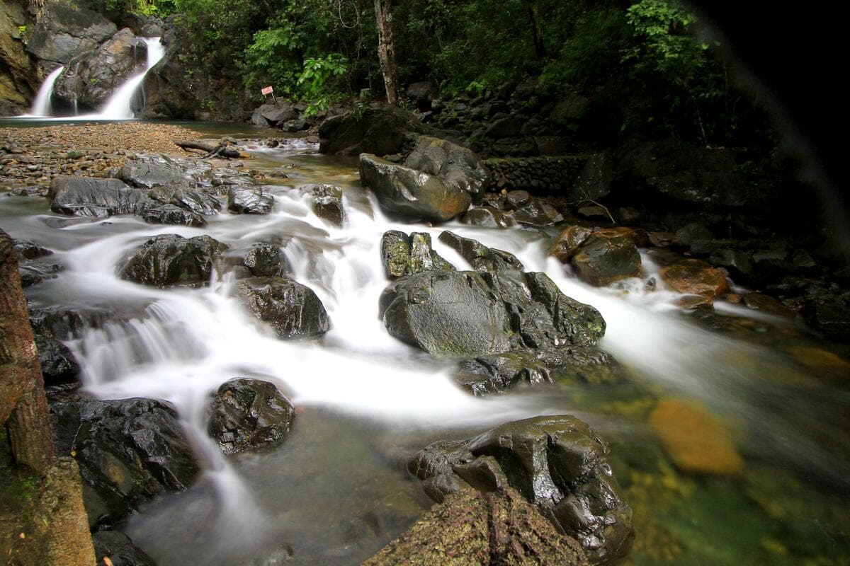 Estrella Falls in Narra, Palawan