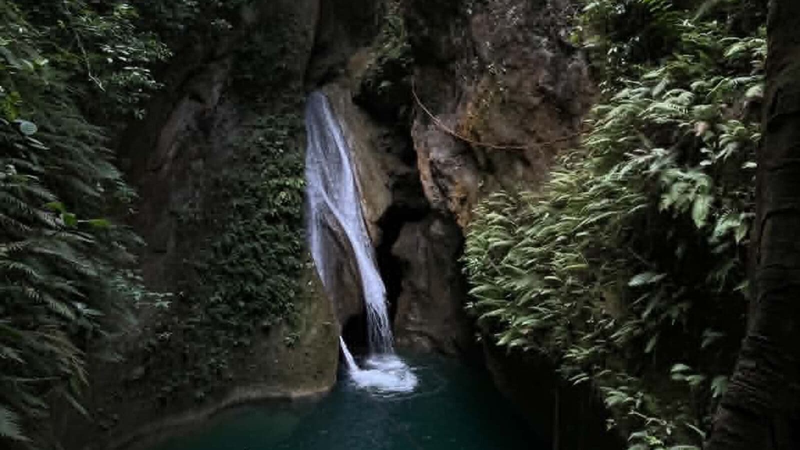 Kabutongan Falls in Malabuyoc, Cebu