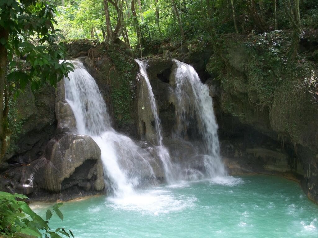 Mag-Aso Falls in Antequera, Bohol