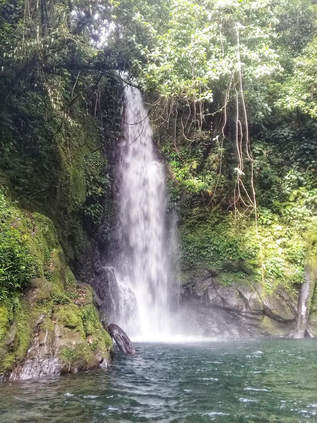 Malabsay Falls in Naga City, Camarines Sur