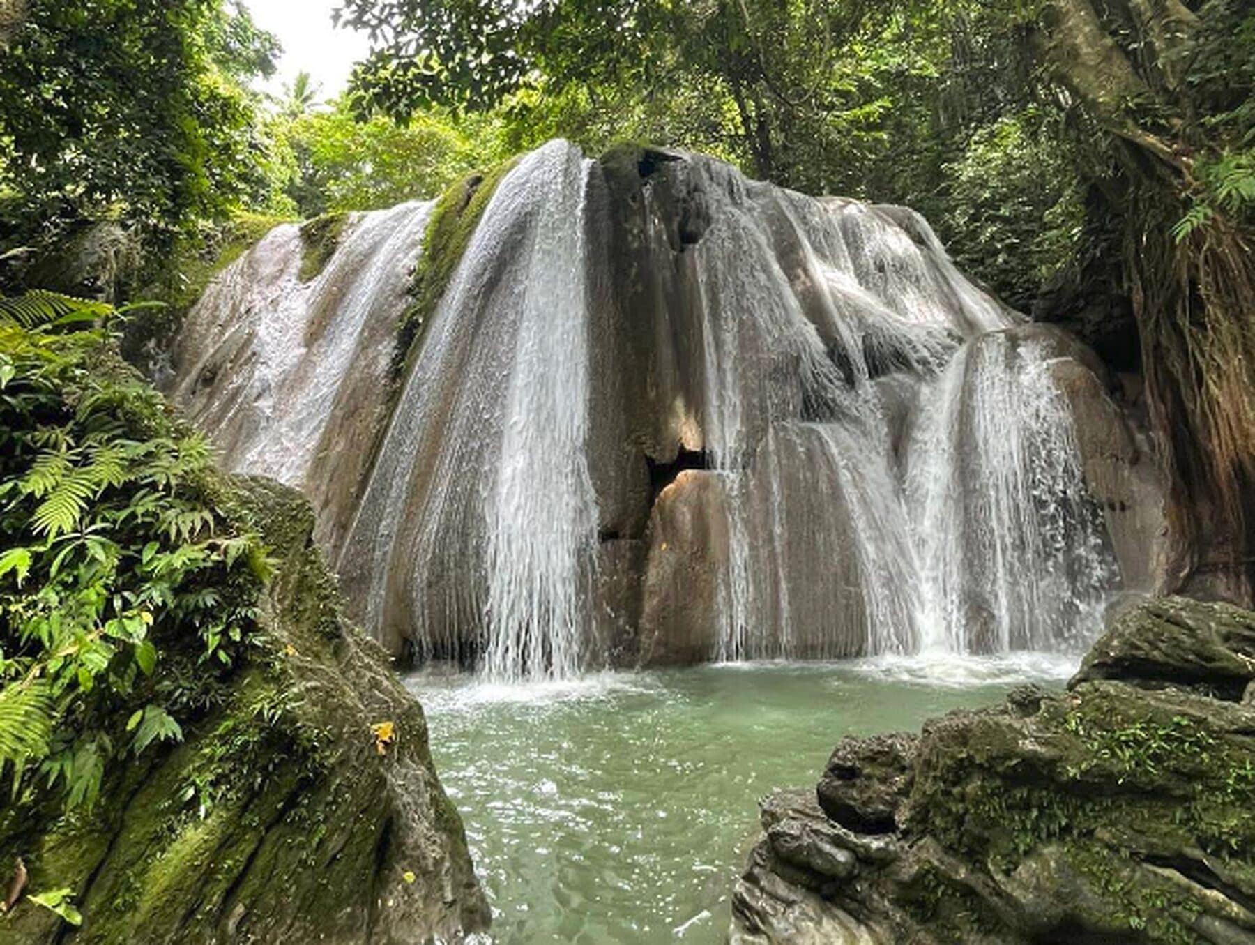 Prinsesa Falls in Caraga, Davao Oriental