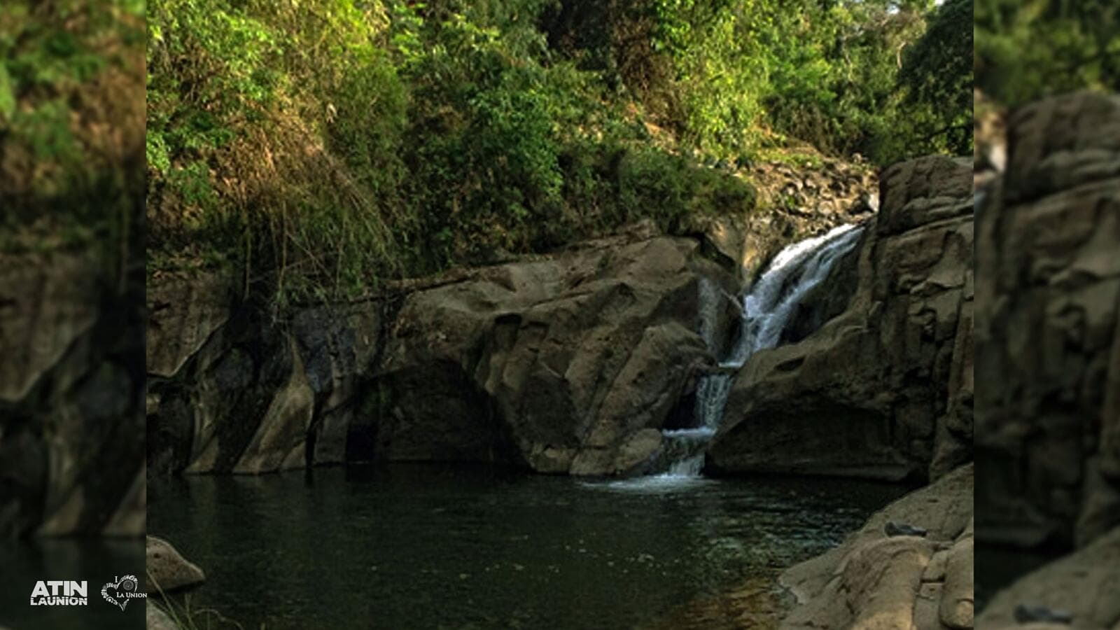 Simminublan Falls in Santol, La Union