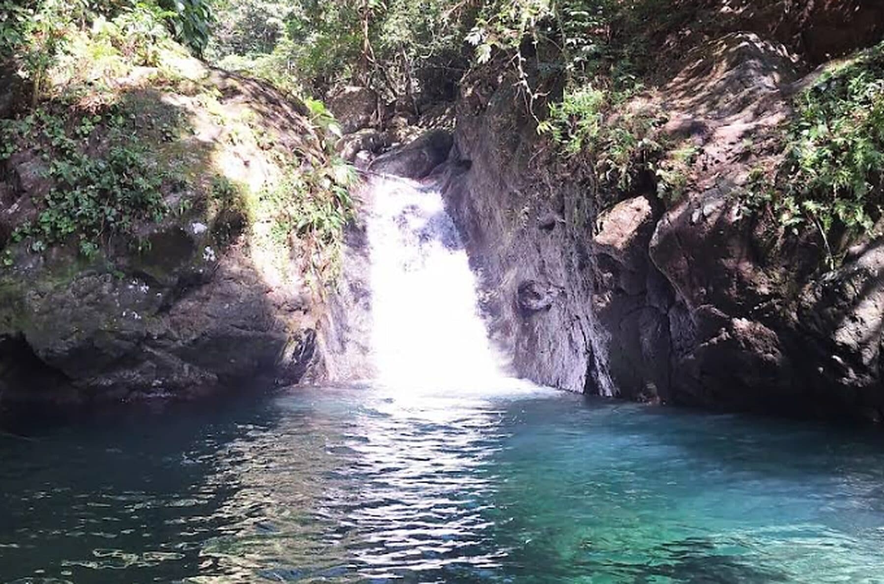 Tanawan Falls in Dingalan, Aurora